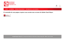 Tablet Screenshot of coloso.com
